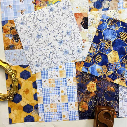 Sunny Buzz Collage Paper 24Sheets