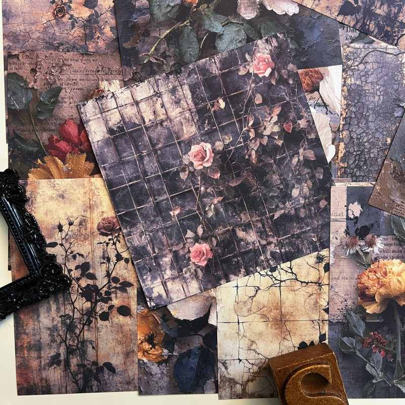 Petal Mosaic Collage Paper 24Sheets