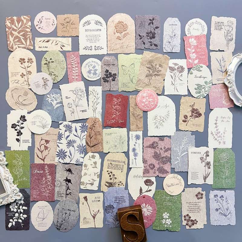 Forest Overture Collage Paper 60PCS