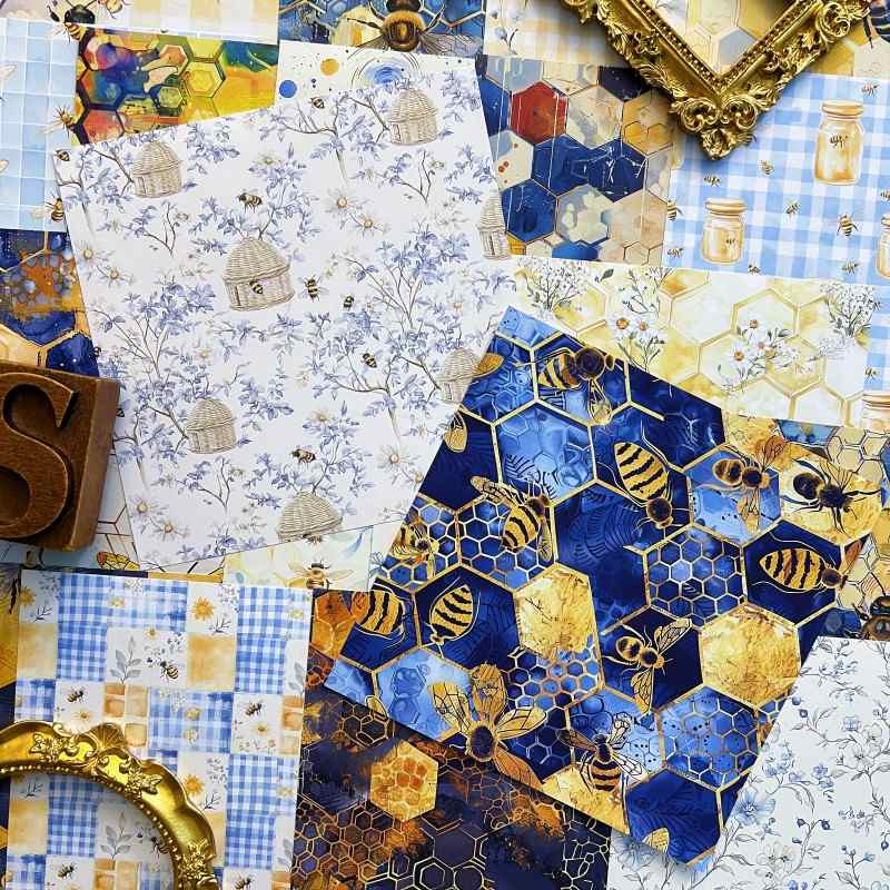 Sunny Buzz Collage Paper 24Sheets