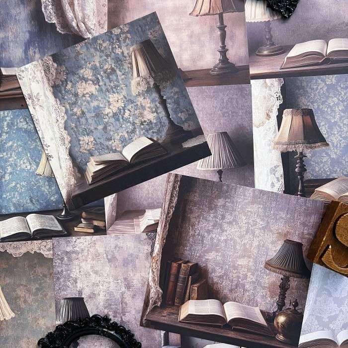Writer's Nook Collage Paper 12Sheets