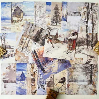 Frost Valley Collage Paper 24Sheets