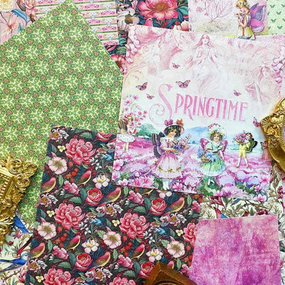 Fresh Dawn Collage Paper 24Sheets