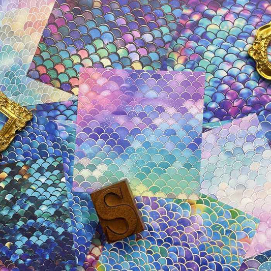 Queen Of Mermaids Collage Paper 24Sheets