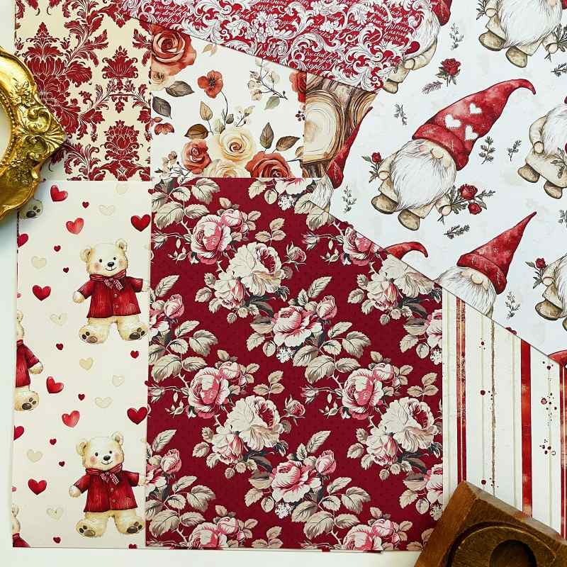 Love Celebration Collage Paper 24Sheets