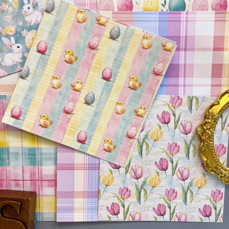 Bunny Treat Collage Paper 24Sheets