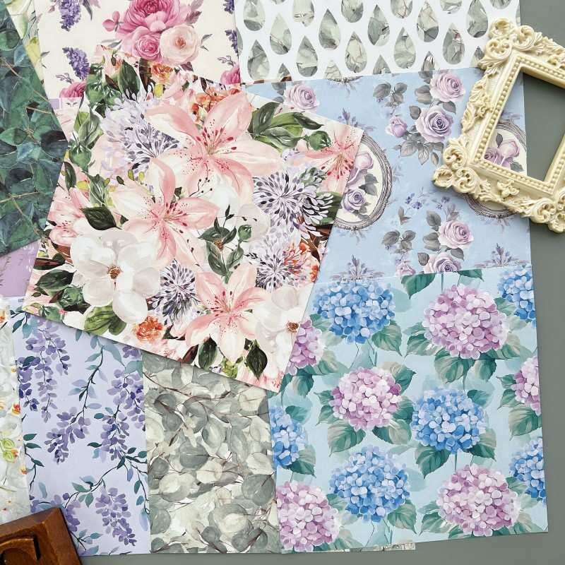 Leaf Garden Collage Paper 24Sheets