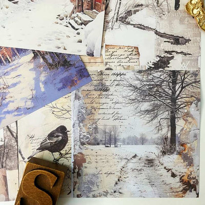 Frost Valley Collage Paper 24Sheets