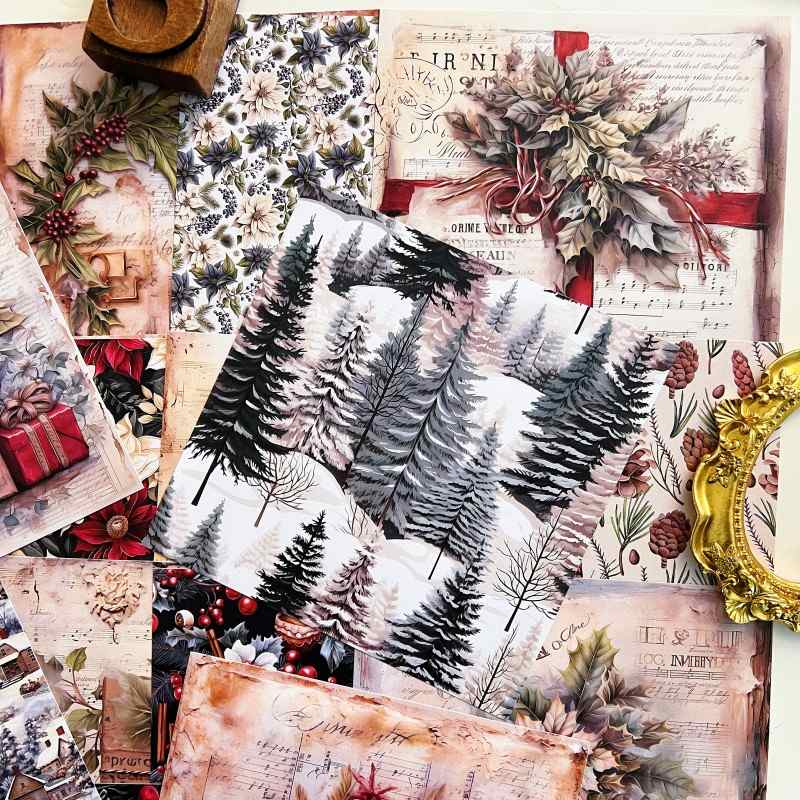 Festive Joy Collage Paper 24Sheets