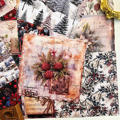 Festive Joy Collage Paper 24Sheets