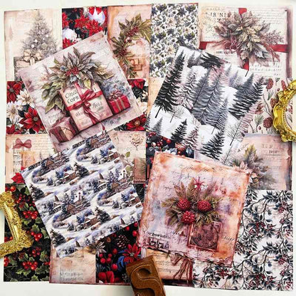Festive Joy Collage Paper 24Sheets