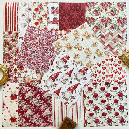 Love Celebration Collage Paper 24Sheets