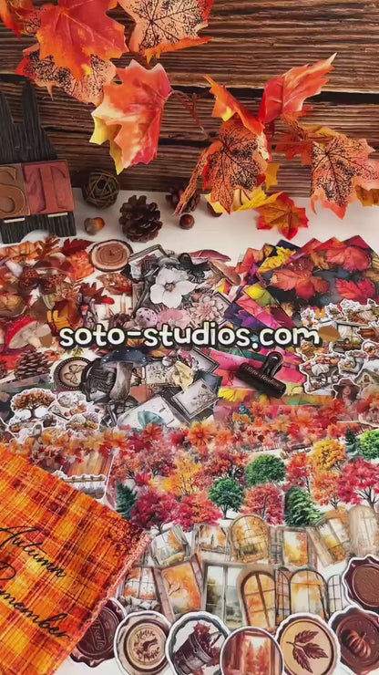 Rustic Autumn Journal Pack