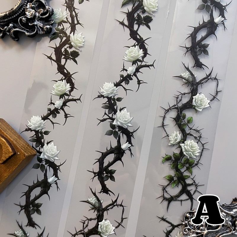 Thorn Rose PET Tape Roll