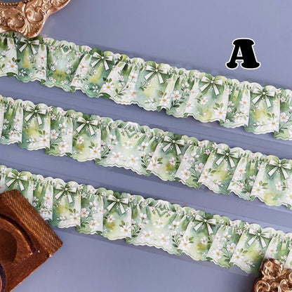Cloth Curtain Kraft Paper Sticker Roll