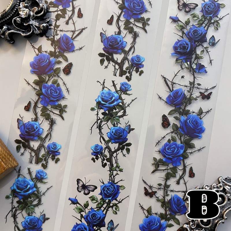 Thorn Rose PET Tape Roll