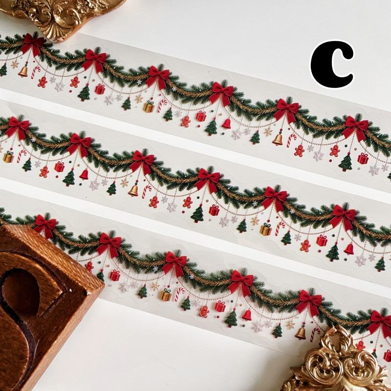 Christmas Celebration PET Tape Roll