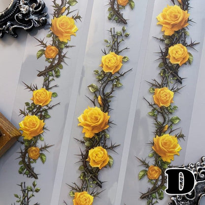 Thorn Rose PET Tape Roll