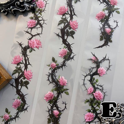 Thorn Rose PET Tape Roll