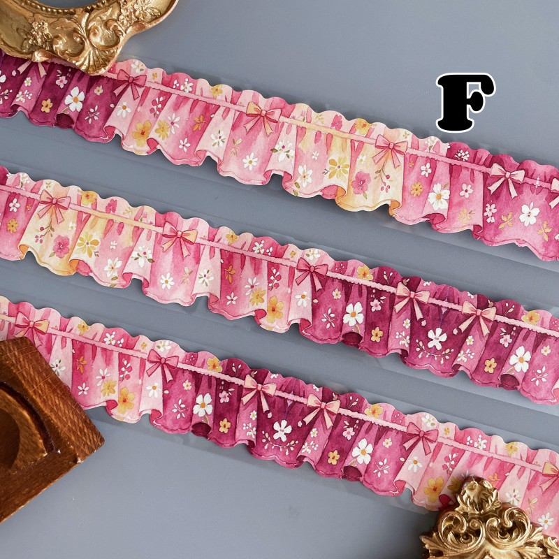 Cloth Curtain Kraft Paper Sticker Roll