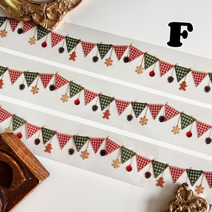 Christmas Celebration PET Tape Roll