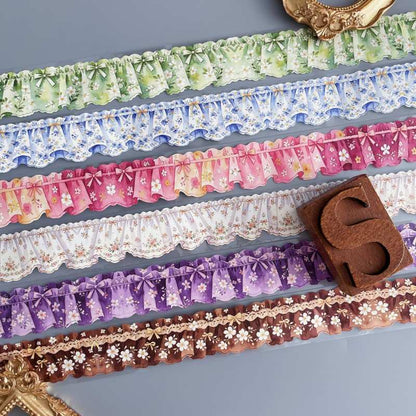 Cloth Curtain Kraft Paper Sticker Roll