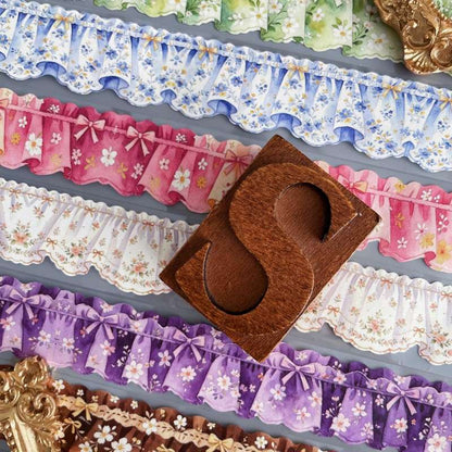 Cloth Curtain Kraft Paper Sticker Roll