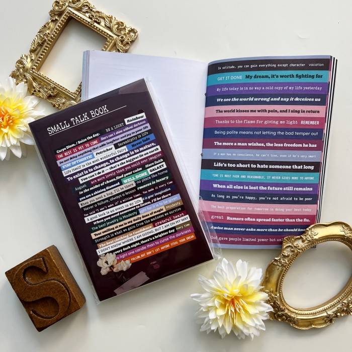 Small Talk Sticker Book 60Sheets – Soto Studios