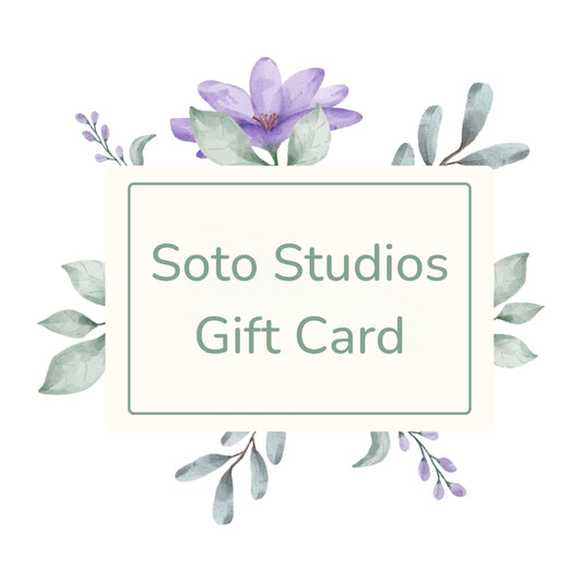 Soto Studios Gift Card