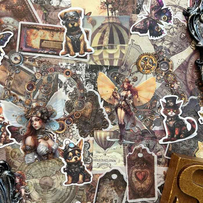 Steampunk Ephemera Mystery Kit