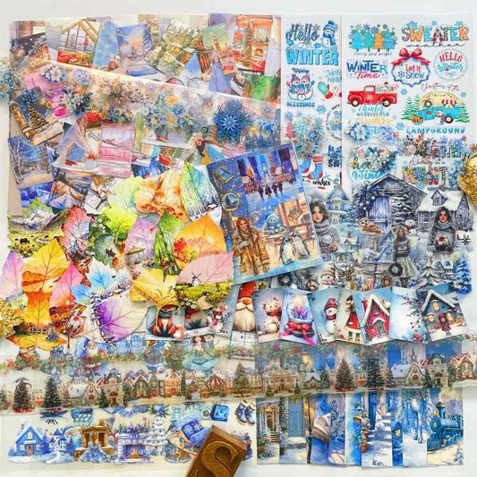 Golden Frost Mixed Journaling Bundle Vol. 9