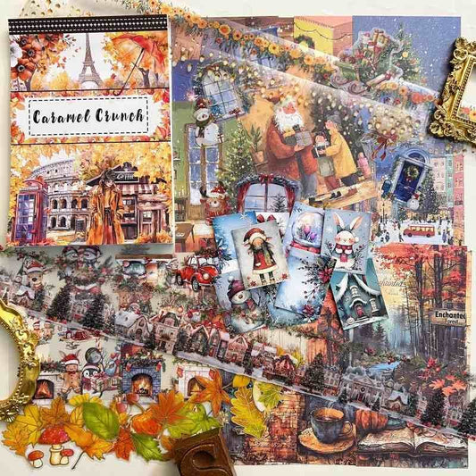 Golden Frost Mixed Journaling Bundle Vol. 9