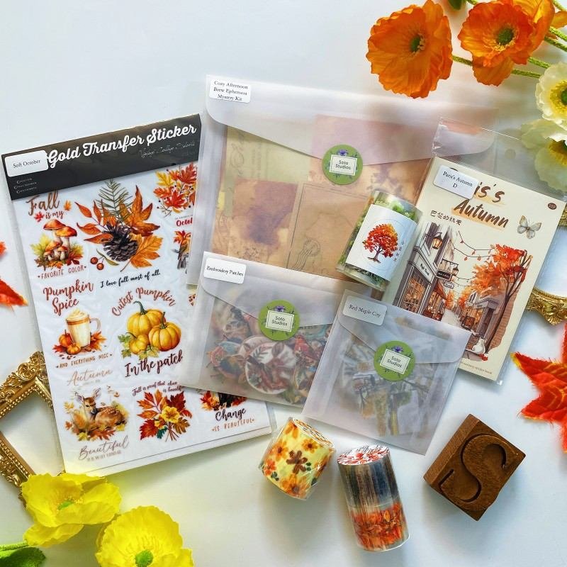 Autumn Mixed Journaling Bundle Vol. 8
