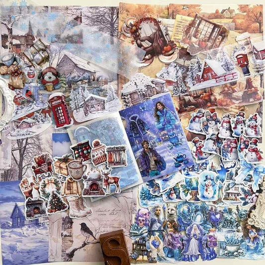 Golden Frost Mixed Journaling Bundle Vol. 8