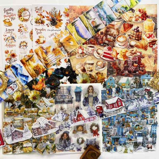 Golden Frost Mixed Journaling Bundle Vol. 8