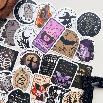 Witchy Feminist Sticker 50PCS