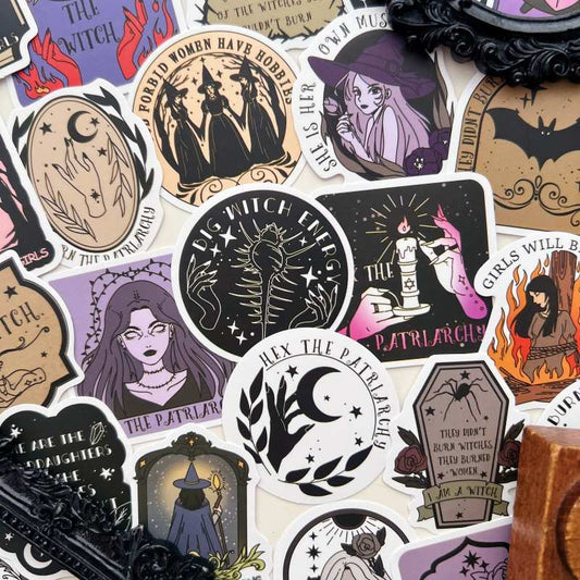 Witchy Feminist Sticker 50PCS