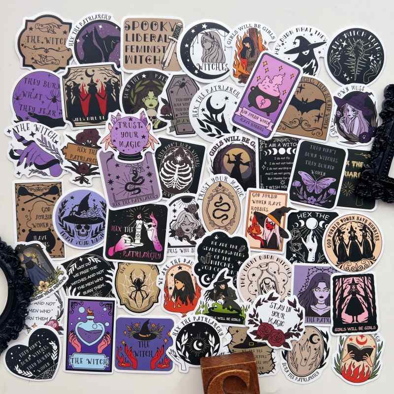 Witchy Feminist Sticker 50PCS