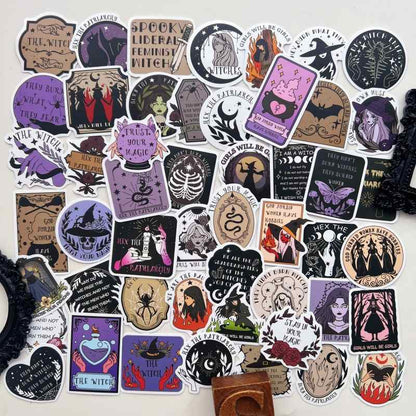 Witchy Feminist Sticker 50PCS