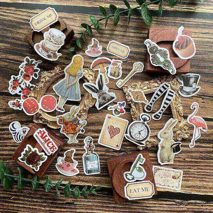 Alice's Adventures Sticker 30PCS