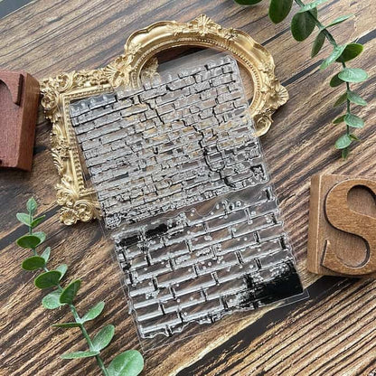 Brick Wall Clear Stamp